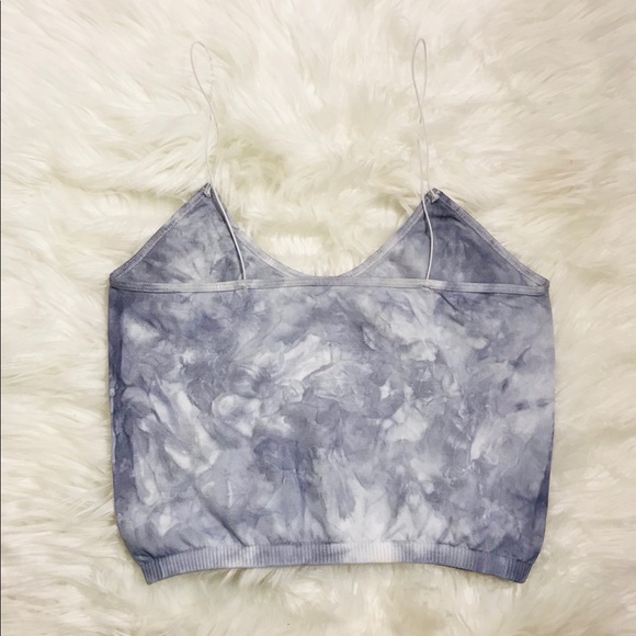 Free People Seamless Brami M/L Washed Grey - Picture 7 of 8